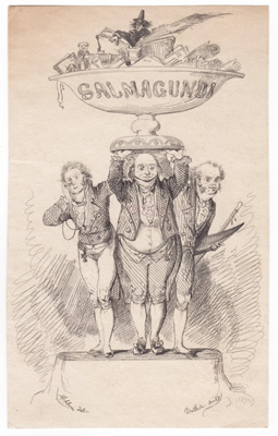 [frontispiece to Salmagundi]